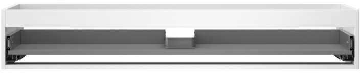Praustuvo spintelės korpusas Mexen Box-A, 140 cm, 1 stalčius, Baltas matt