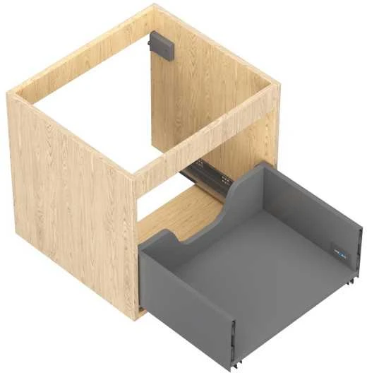 Praustuvo spintelės korpusas Mexen Box-A, 50 cm, 1 stalčius, Oak