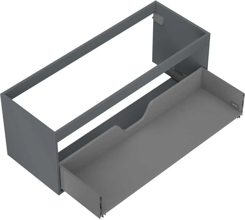 Praustuvo spintelės korpusas Mexen Box-A, 120 cm, 1 stalčius, Graphite matt