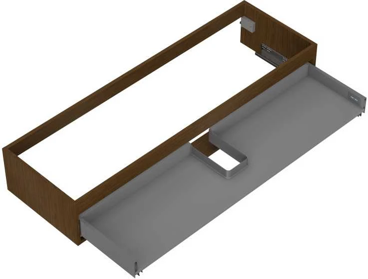 Praustuvo spintelės korpusas Mexen Box-A, 140 cm, 1 stalčius, Nut