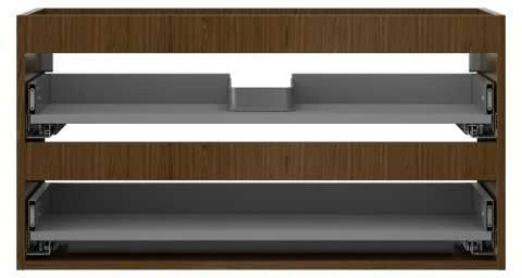 Praustuvo spintelės korpusas Mexen Box-A, 90 cm, 2 stalčiai, Nut