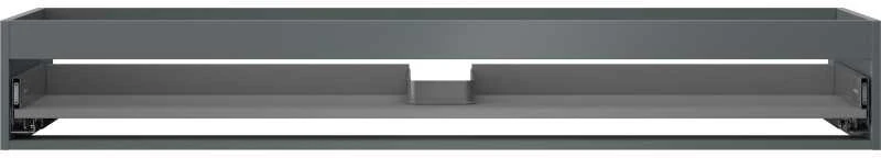 Praustuvo spintelės korpusas Mexen Box-A, 160 cm, 1 stalčius, Graphite matt