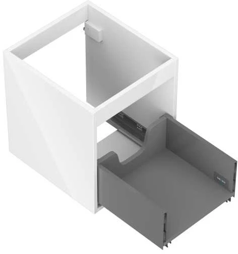 Praustuvo spintelės korpusas Mexen Box-A, 40 m, 1 stalčius, Baltas glossy