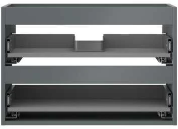 Praustuvo spintelės korpusas Mexen Box-A, 70 cm, 2 stalčiai, Graphite matt