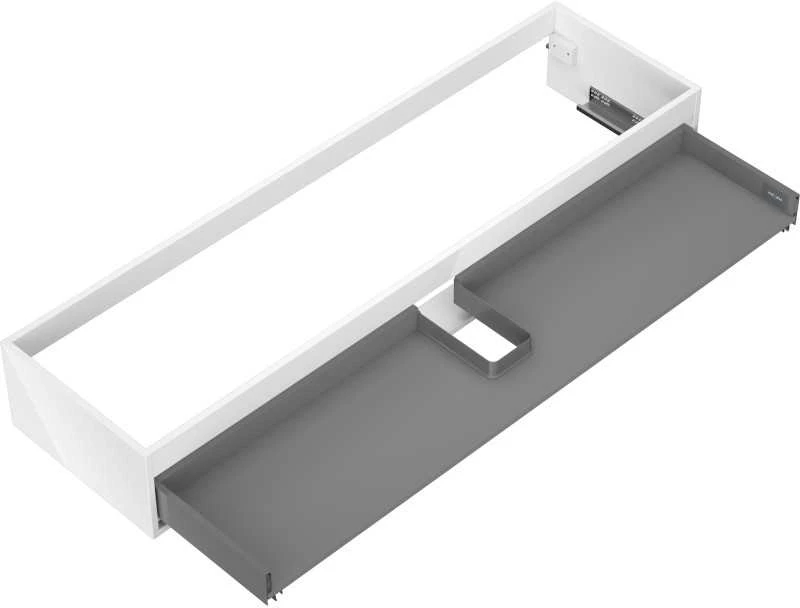 Praustuvo spintelės korpusas Mexen Box-A, 160 cm, 1 stalčius, Baltas glossy