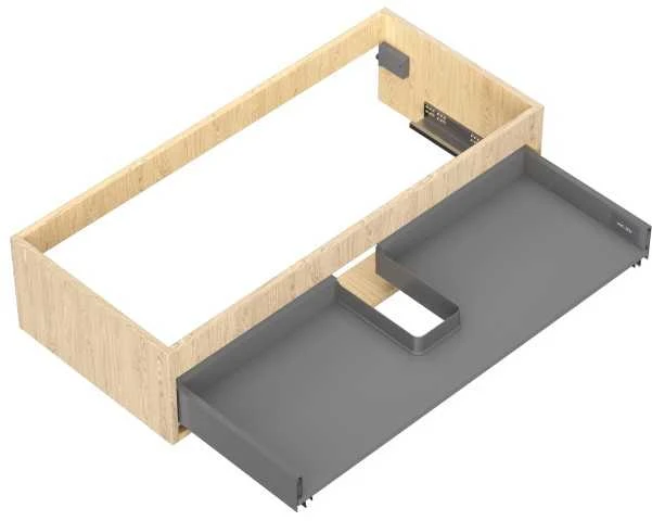 Praustuvo spintelės korpusas Mexen Box-A, 100 cm, 1 stalčius, Oak