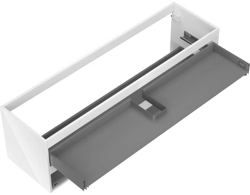 Praustuvo spintelės korpusas Mexen Box-A, 160 cm, 2 stalčiai, Baltas glossy
