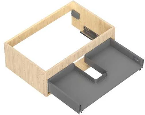 Praustuvo spintelės korpusas Mexen Box-A, 70 cm, 1 stalčius, Oak