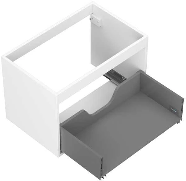 Praustuvo spintelės korpusas Mexen Box-A, 70 cm, 1 stalčius, Baltas matt