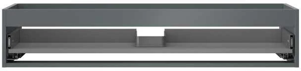 Praustuvo spintelės korpusas Mexen Box-A, 120 cm, 1 stalčius, Graphite matt