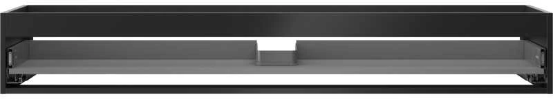 Praustuvo spintelės korpusas Mexen Box-A, 160 cm, 1 stalčius, Juodas matt