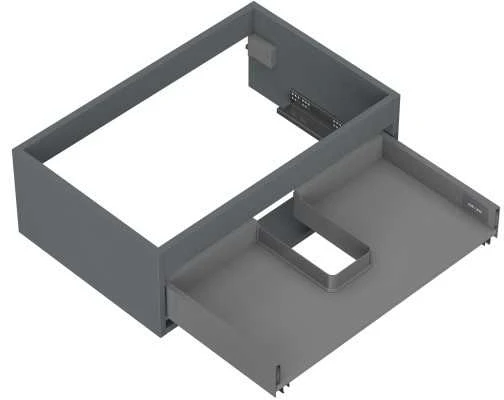 Praustuvo spintelės korpusas Mexen Box-A, 70 cm, 1 stalčius, Graphite matt