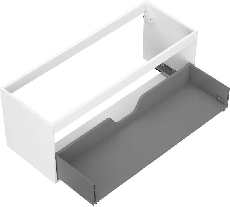 Praustuvo spintelės korpusas Mexen Box-A, 120 cm, 1 stalčius, Baltas matt