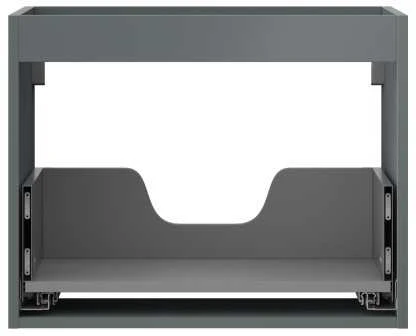 Praustuvo spintelės korpusas Mexen Box-A, 60 cm, 1 stalčius, Graphite matt