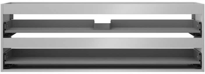 Praustuvo spintelės korpusas Mexen Box-A, 140 cm, 2 stalčiai, Pilkas matt