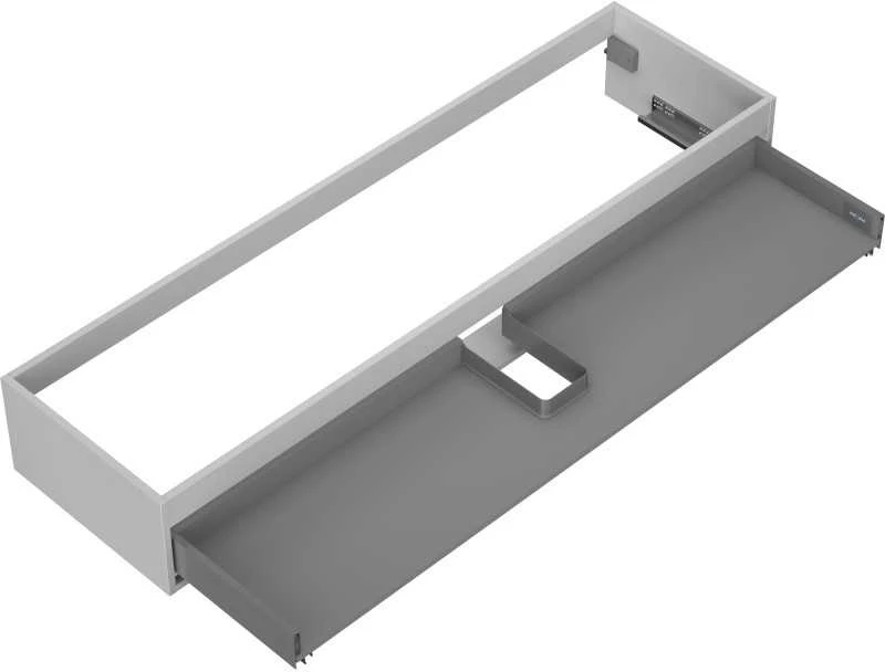 Praustuvo spintelės korpusas Mexen Box-A, 160 cm, 1 stalčius, Pilkas matt