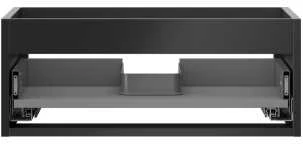Praustuvo spintelės korpusas Mexen Box-A, 60 cm, 1 stalčius, Juodas matt
