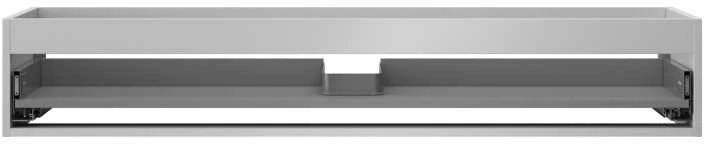Praustuvo spintelės korpusas Mexen Box-A, 140 cm, 1 stalčius, Pilkas matt