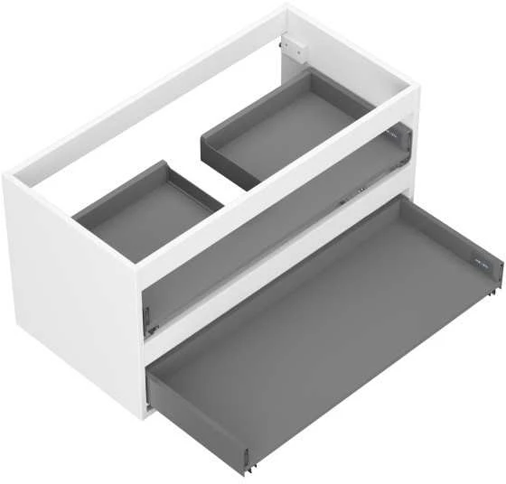 Praustuvo spintelės korpusas Mexen Box-A, 90 cm, 2 stalčiai, Baltas matt