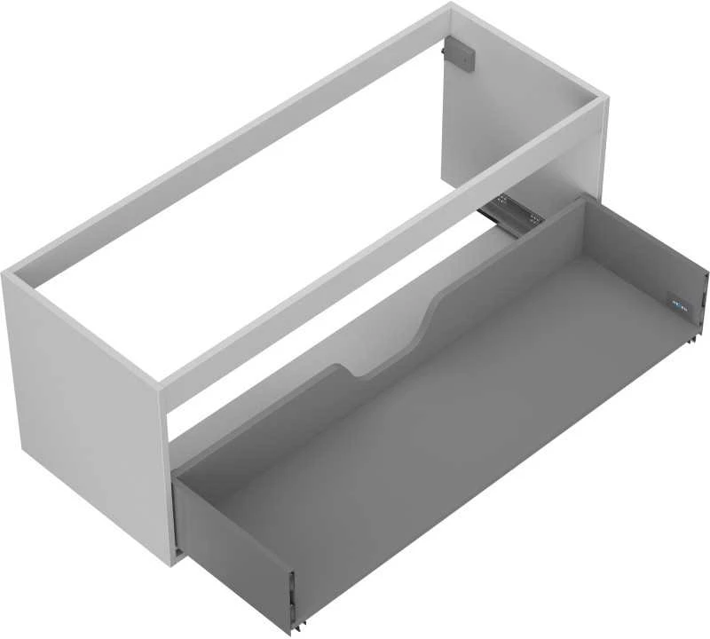 Praustuvo spintelės korpusas Mexen Box-A, 120 cm, 1 stalčius, Pilkas matt