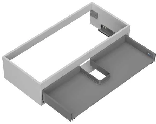 Praustuvo spintelės korpusas Mexen Box-A, 100 cm, 1 stalčius, Pilkas matt