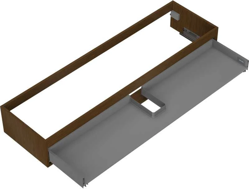 Praustuvo spintelės korpusas Mexen Box-A, 160 cm, 1 stalčius, Nut