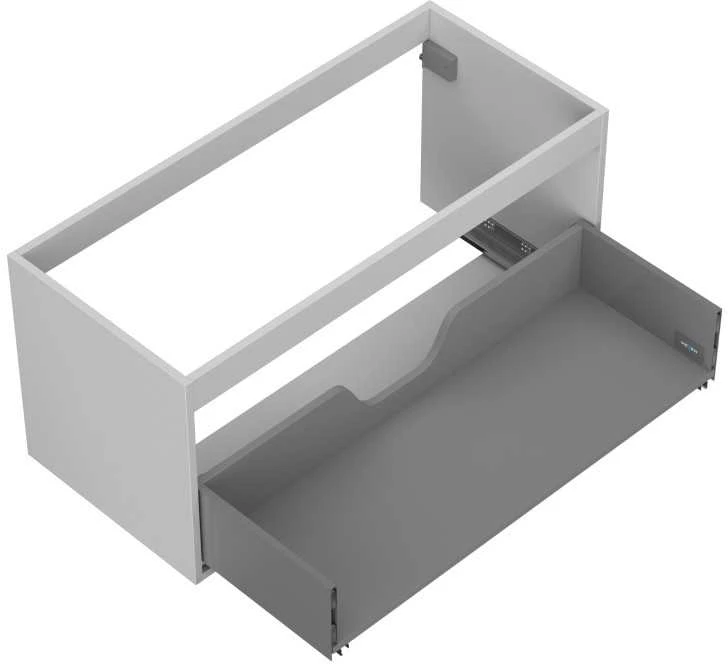 Praustuvo spintelės korpusas Mexen Box-A, 100 cm, 1 stalčius, Pilkas matt