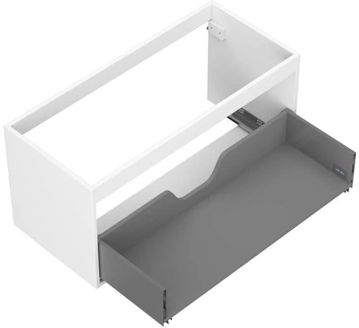 Praustuvo spintelės korpusas Mexen Box-A, 100 cm, 1 stalčius, Baltas matt