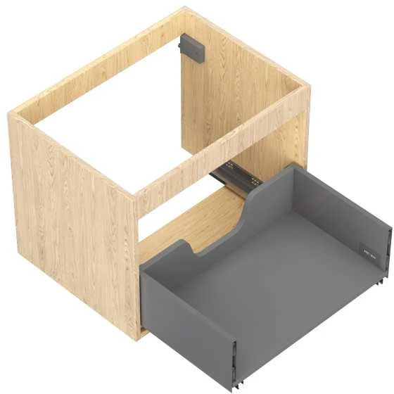 Praustuvo spintelės korpusas Mexen Box-A, 60 cm, 1 stalčius, Oak