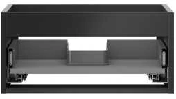 Praustuvo spintelės korpusas Mexen Box-A, 50 cm, 1 stalčius, Juodas matt