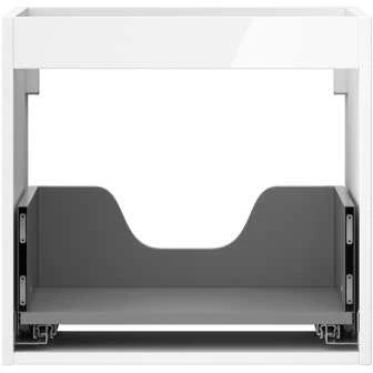 Praustuvo spintelės korpusas Mexen Box-A, 50 cm, 1 stalčius, Baltas glossy