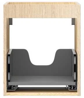 Praustuvo spintelės korpusas Mexen Box-A, 40 cm, 1 stalčius, Oak