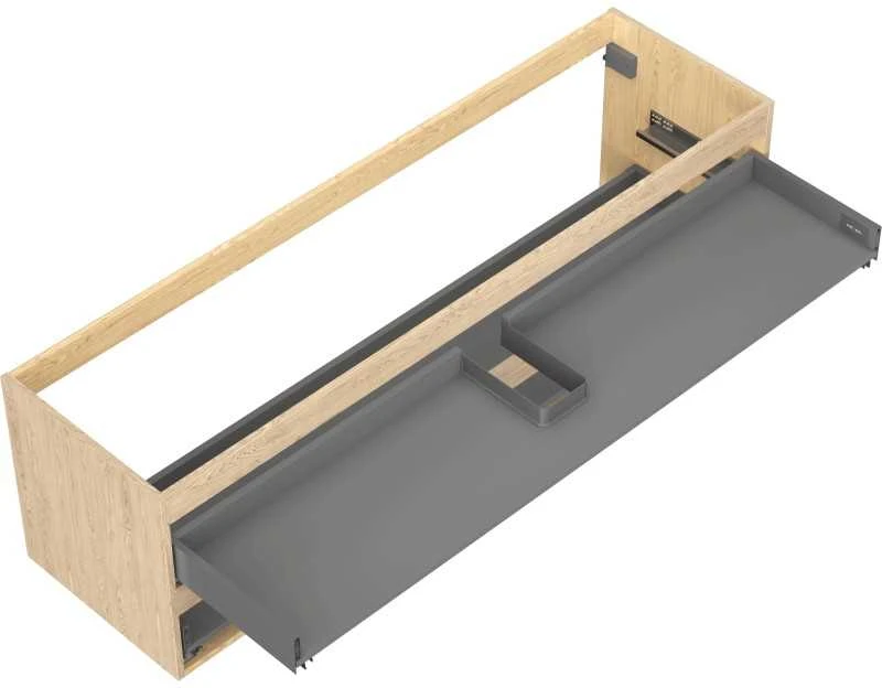 Praustuvo spintelės korpusas Mexen Box-A, 160 cm, 2 stalčiai, Oak