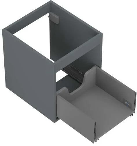 Praustuvo spintelės korpusas Mexen Box-A, 40 cm, 1 stalčius, Graphite matt