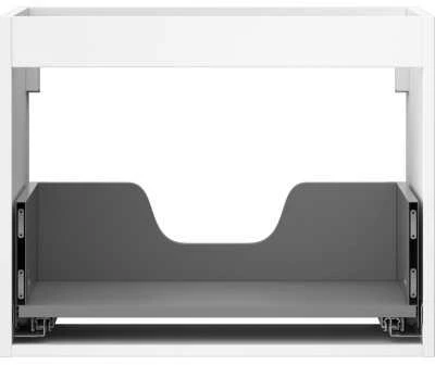 Praustuvo spintelės korpusas Mexen Box-A, 60 cm, 1 stalčius, Baltas matt