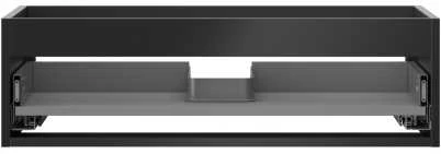 Praustuvo spintelės korpusas Mexen Box-A, 80 cm, 1 stalčius, Juodas matt