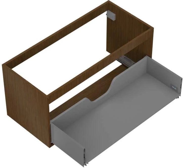 Praustuvo spintelės korpusas Mexen Box-A, 100 cm, 1 stalčius, Nut