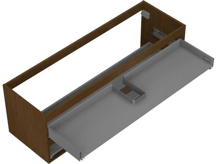 Praustuvo spintelės korpusas Mexen Box-A, 140 cm, 2 stalčiai, Nut