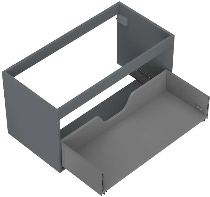 Praustuvo spintelės korpusas Mexen Box-A, 90 cm, 1 stalčius, Graphite matt