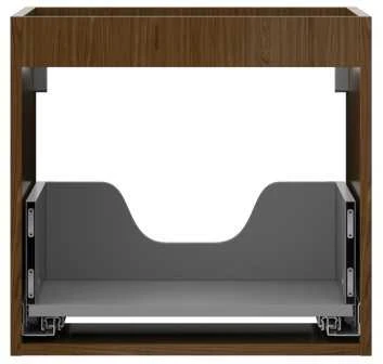 Praustuvo spintelės korpusas Mexen Box-A, 50 cm, 1 stalčius, Nut