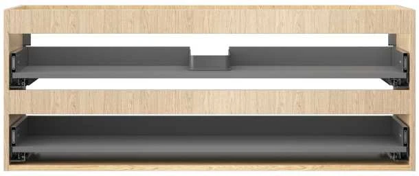 Praustuvo spintelės korpusas Mexen Box-A, 120 cm, 2 stalčiai, Oak