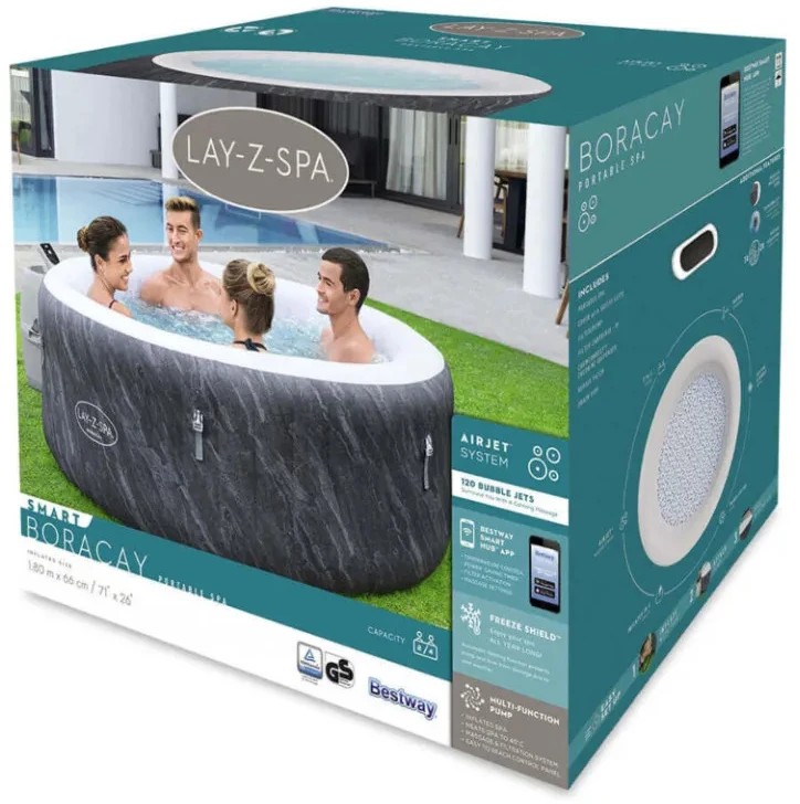"Lay-Z-Spa Boracay" sūkurinė vonia BESTWAY