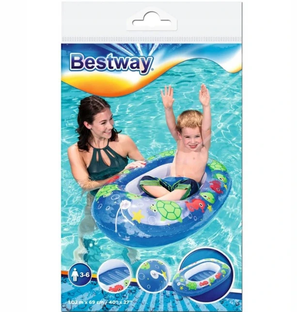 Pripučiama valtis vaikams Bestway, 102x69 cm