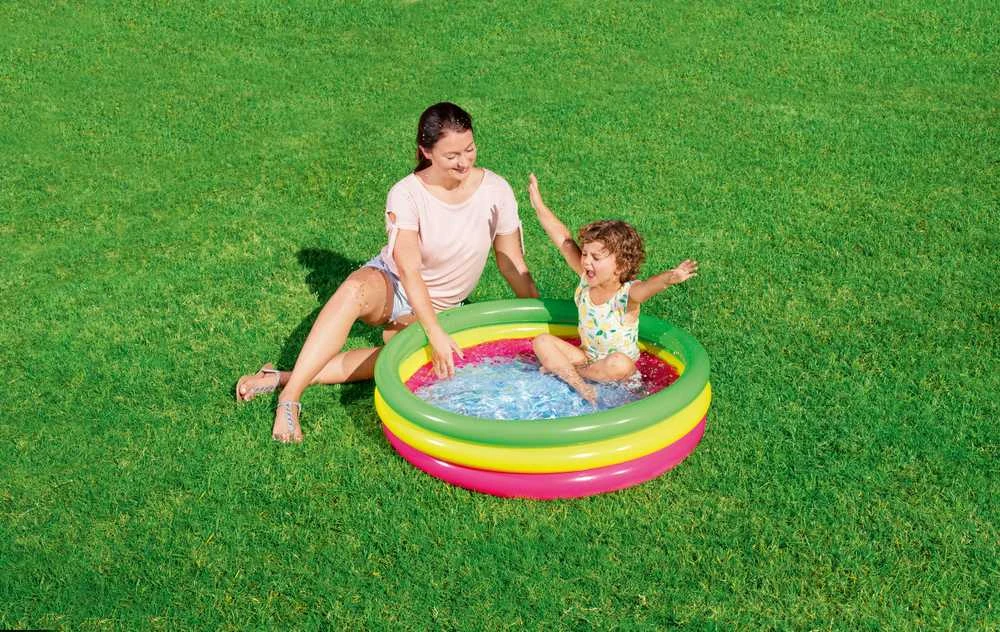 Pripučiamas baseinas vaikams Bestway, 102x25 cm