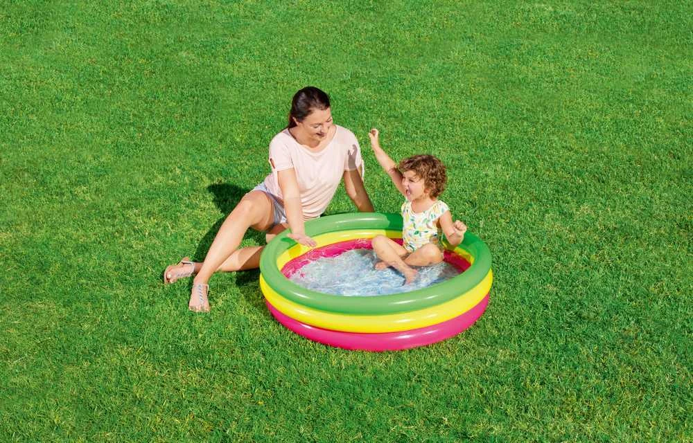 Pripučiamas baseinas vaikams Bestway, 102x25 cm