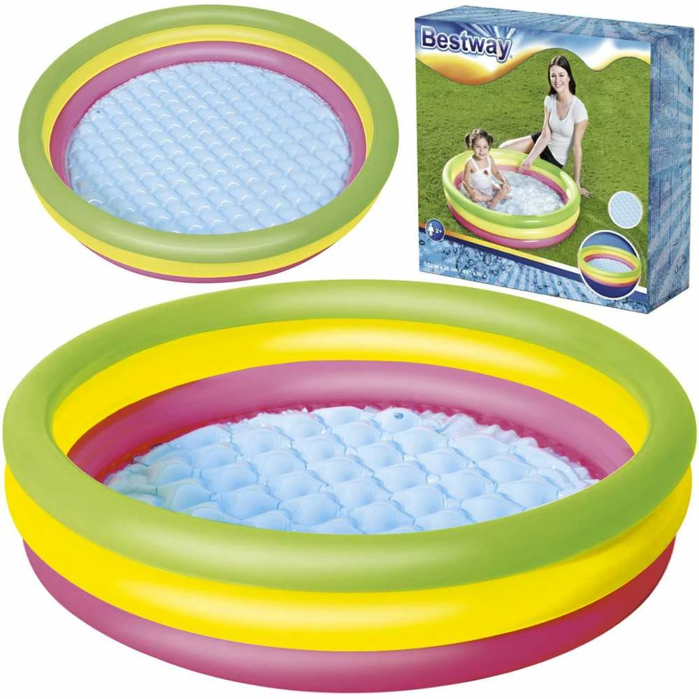 Pripučiamas baseinas vaikams Bestway, 102x25 cm