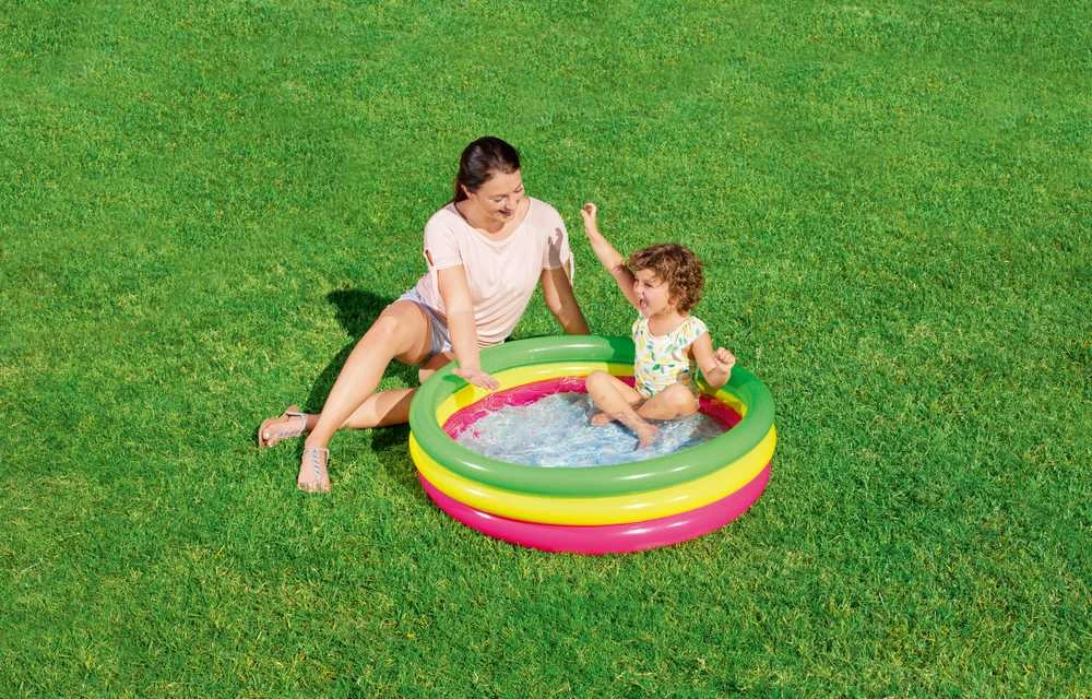 Pripučiamas baseinas vaikams Bestway, 102x25 cm