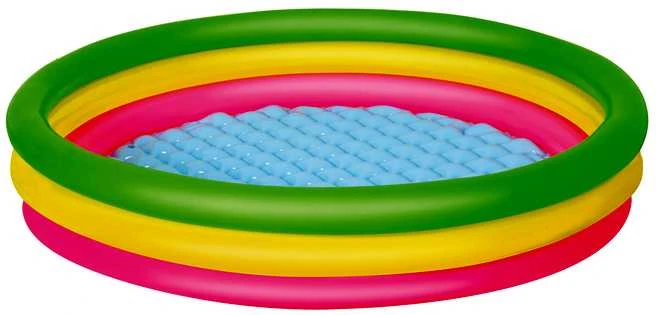 BESTWAY pripučiamas baseinas RAINBOW 152 cm x 30 cm (51103)