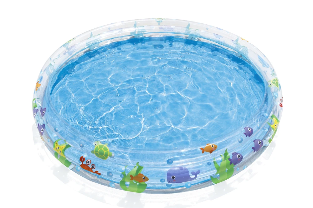 Bestway® vaikiškas pripučiamas baseinas Deep Dive Ø 183 x 33 cm, apvalus