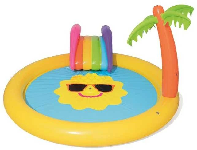 Pripučiamas baseinas vaikams su fontanu Bestway 237x201x104 cm
